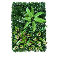 Mur végétal artificiel, verdure, fausses fleurs, toile de fond intérieure pour mariage et Noël, gazon synthétique, décoration intérieure style Milan, minimaliste