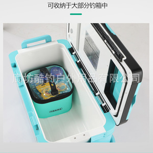 Kdhyu <b>Fishing</b> Tackle Storage Box EVA Portable River <b>Fishing</b> Accessory Case For Lure <b>Float</b> Line Gear - Product Image 3