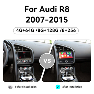 Cho Audi R8 <span class=keywords><strong>V8</strong></span> V10 2007 2015 <span class=keywords><strong>Android</strong></span> đài phát thanh xe 2DIN Stereo Receiver autoradio đa phương tiện Máy nghe nhạc GPS NAVI đầu đơn vị màn hình - Product Image 3