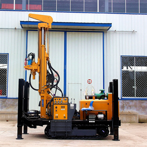 Máquina Perforadora de Pozos de Agua Portátil, Neumática, Diésel, Plataforma de Perforación de 200m 260m - Product Image 1