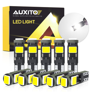 หลอดไฟ LED AUXIT Canbus T5 สีขาว สำหรับรถยนต์ แผงหน้าปัด เรือนไมล์ ไฟแสดงสถานะ - Product Image 1