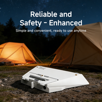 Batterie externe portable 35000 mAh à clipser pour Starlink Mini (version 4 barres) – Accessoire Starlink Mini pour le camping