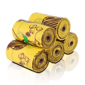 Hot Sales Custom Printed <b>Compostable</b> Dog Poop Bags for Outdoor Walks Dog Waste - Product Image 2