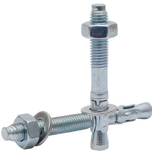 Boulons d'ancrage d'expansion et écrous d'ancrage <span class=keywords><strong>de</strong></span> dégagement <span class=keywords><strong>de</strong></span> <span class=keywords><strong>cale</strong></span> à travers le boulon Attache <span class=keywords><strong>de</strong></span> <span class=keywords><strong>cale</strong></span> d'ascenseur zinguée - Product Image 1