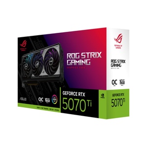 การ์ดจอ Strix GeForce RTX 5070 Ti 16GB GDDR7 OC PCI พัดลมใหม่ สำหรับเดสก์ท็อป คุณภาพสูง 256-Bit 8K 4nm Strix GeForce RTX 5070 Ti - Product Image 1