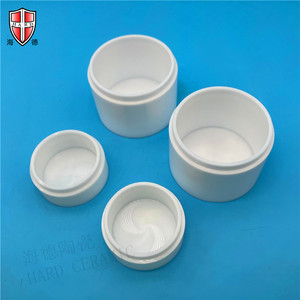 Réfractaire personnalisé faible conductivité oxyde de zirconium céramique <span class=keywords><strong>creuset</strong></span> tasse <span class=keywords><strong>creuset</strong></span> pot chaudron cendrier - Product Image 3