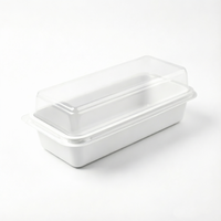 Boîtes à sandwichs et desserts, contenants à emporter pour le déjeuner et le pain, pour usage commercial en boulangerie, boîte en plastique