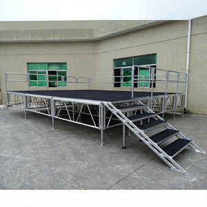 Aluminum Alloy Material Event <b>Stage</b> Luxury Aluminium <b>Stage</b> Podium <b>Platform</b> Concert Wedding Outdoor - Product Image 1