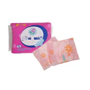 OEM Disposable cotton menstrual sanitary pads for women cheap sanitary negative ion stayfree maxi sanitary napkins