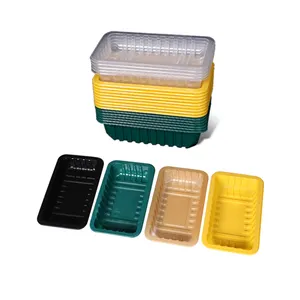 Plastic Food Packaging Plastic Customizable Plastic Food Tray Whole Chicken Meat Plastic Food Packaging Disposable Packaging Trays