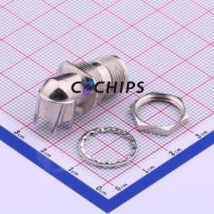 DOSIN-802-0016 RF Coaxial Connector Through hole Component (THT) Connector Board-to-Board 1 9.6mm 3GHz - Product Image 2