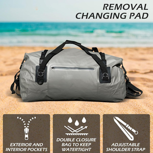 Đen polyester không thấm nước Wetsuit thay đổi Mat/túi cho lướt sóng bãi biển - Product Image 4