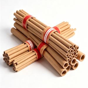Tubo de Papel Kraft de Pulpa de Madera Marrón, Tubo de Aislamiento de Papel Crepé, Material de Aislamiento Eléctrico, Tubo de Papel Crepé para Transformadores - Product Image 6