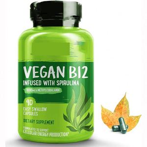 Vitaminas para el cabello veganas, cápsulas de probióticos, biotina, vitamina B12 B6, soporte para el crecimiento del cabello del cuero cabelludo para adultos y mujeres embarazadas - Product Image 1