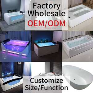 Venta al por mayor de fábrica, personalizable, 1,5 m, cascada, surf, Spa, bañera, chorro de aire, hidromasaje, masaje - Product Image 2