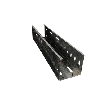 Goulotte de câbles en <span class=keywords><strong>acier</strong></span> perforé ventilé galvanisé à chaud pour fibre optique, pour usage extérieur et construction - Product Image 5