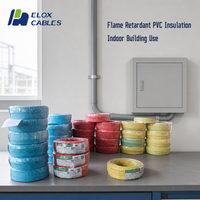 Câble électrique BV en cuivre massif avec gaine PVC, codé par couleurs, pour installations résidentielles, aériennes, de chauffage, d'alimentation et de câblage automobile