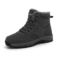 Bottes d'hiver en fourrure de mouton à semelle épaisse pour femmes, fabriquées sur mesure en usine, vente en gros, résistantes à l'eau, antidérapantes, baskets décontractées pour hommes