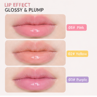 Huile à lèvres hydratante et repulpante, prévient les gerçures, laisse les lèvres brillantes et lisses, exfolie, 6g, étiquetage personnalisé, logo personnalisé
