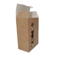 Impression personnalisée biodégradable push twist up rouge à lèvres déodorant bâton carton brun kraft papier tube emballage conteneur