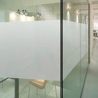 Matt Frosted selbst klebende Glasfenster folie für Dekoration und Schutz