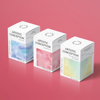 Emballage de luxe personnalisé pour cosmétiques, boîte pliante, bougie aromathérapeutique, boîtes en papier personnalisées