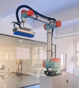 Robot de palettisation Cobot 6 axes pour charges lourdes 30 kg, empileur automatique de sacs, de caisses et de cartons, machine d'empilage par aspiration, moteur PLC - Product Image 2