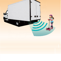 Truck Reverse Backup Sensor 4 Stück 25mm Gummis ensoren Parks ensor mit Summer