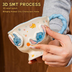 <span class=keywords><strong>Taza</strong></span> de Cerámica <span class=keywords><strong>Disney</strong></span> de 12oz con Asa y Relieve <span class=keywords><strong>3D</strong></span>, <span class=keywords><strong>Taza</strong></span> para Café y Leche para Uso Doméstico, Regalo para Niños y el Día de la Madre - Product Image 6