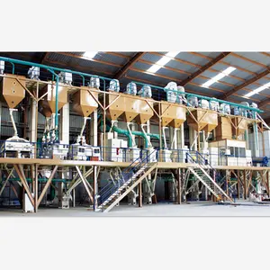High Quality rice flour milling machine rice milling machines 100 tons per day rice mill with competitive price