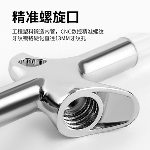 Pistola de Grasa Yueli de Aleación de Aluminio con Tubo Interior de Cobre Puro, Alta Presión, Sin Fugas, Herramienta de Lubricación para Bicicletas - Product Image 2