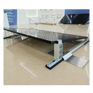 OEM tùy chỉnh ballasted năng lượng mặt trời gắn bảng điều khiển năng lượng mặt trời phẳng mái gắn hệ thống năng lượng mặt trời bảng điều khiển mái gắn kết cấu trúc