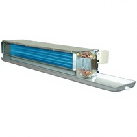 Unité de ventilation hydronique verticale avec moteur DC, armoire ultra-mince sur pied pour eau réfrigérée, systèmes CVC Midea Trane