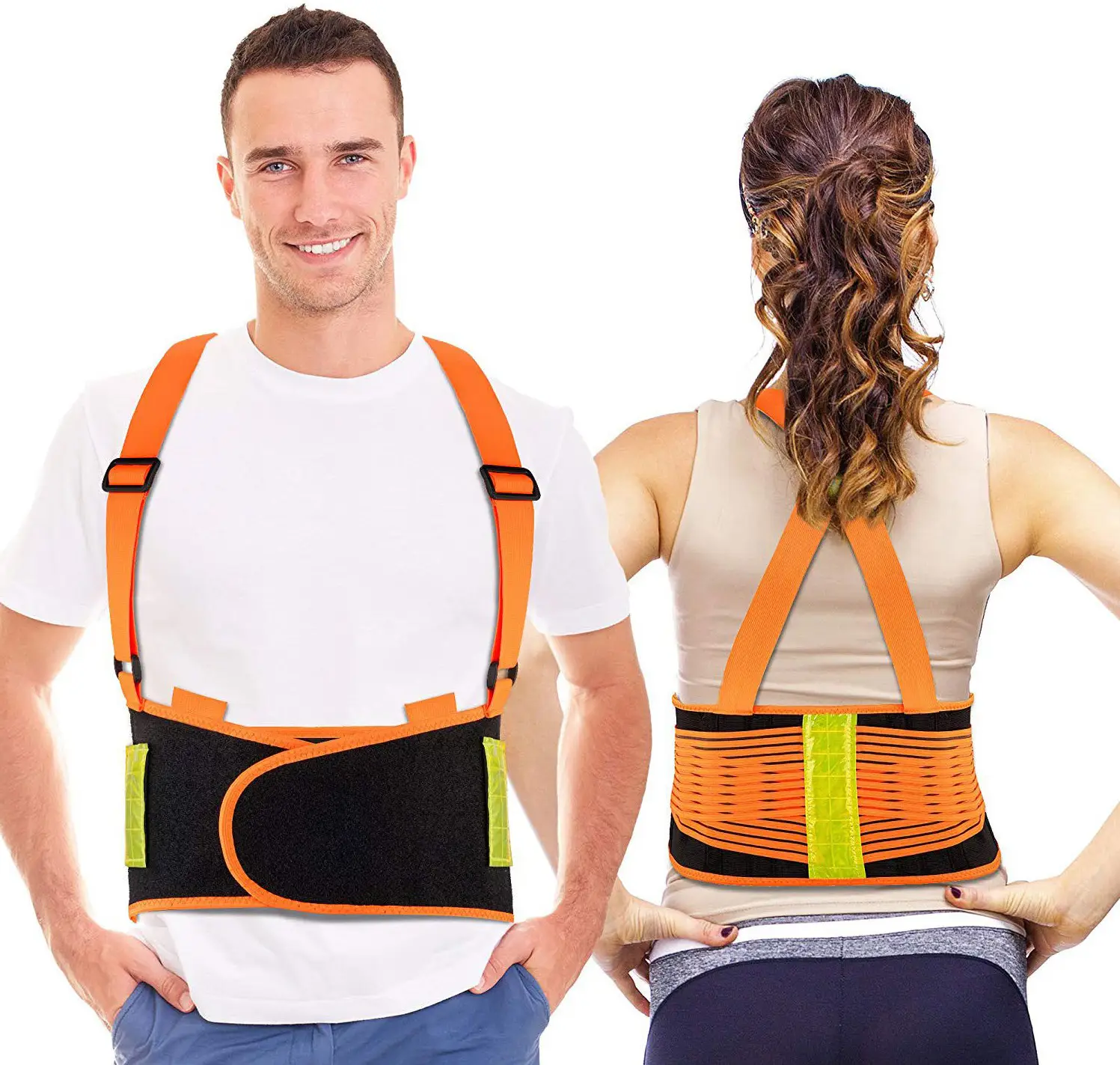 Safeyear Lower Back Lumbar Support Belt Brace for Work