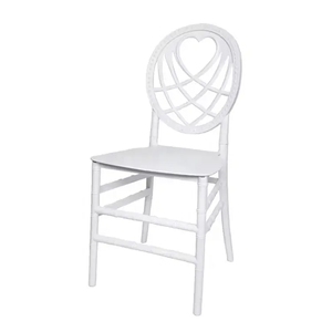 Sillas Chavari <span class=keywords><strong>de</strong></span> <span class=keywords><strong>resina</strong></span> blanca apilables al por mayor, sillas Chivari <span class=keywords><strong>de</strong></span> hotel, sillas Chiavari <span class=keywords><strong>de</strong></span> plástico para eventos, bodas - Product Image 1