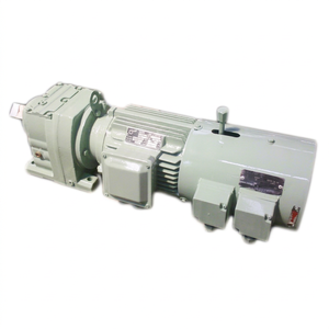 Boîte de vitesses/moteur à engrenages hélicoïdaux horizontaux/verticaux Onlypower série R R137, rapport de réduction personnalisable, construction en acier/fer fonte - Product Image 1