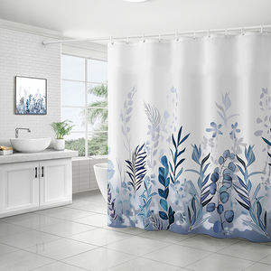 Rideau de douche d'hôtel de haute qualité, rideau de bain imprimé, rideau de douche de luxe, offre spéciale - Product Image 4