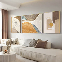 Nouvelle liste toile créative cristal porcelaine mur art peinture abstraite pour la décoration de la maison