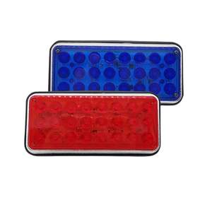 Luz de freno <span class=keywords><strong>LED</strong></span> Universal de 12V, nueva lámpara estroboscópica trasera cuadrada <span class=keywords><strong>para</strong></span> piloto de parada de <span class=keywords><strong>remolque</strong></span> de camión y función intermitente de advertencia de marcha atrás - Product Image 1