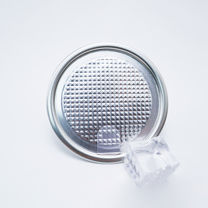 Couvercle jetable en aluminium de 75 mm à ouverture facile avec anneau de traction anti-fuite pour bocaux en PET de qualité alimentaire - Product Image 1