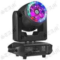 150W MINI Beam Wash Lighting 150W Led Luz con cabezal móvil Lavado con cabezal móvil RGBW 4 en 1 150W Led Sharpy Beam Light Dj Disco Pub