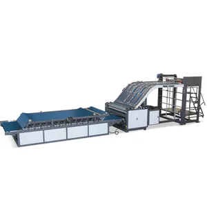 HRB-HII lift model semi-automatic flute laminator machine for corrugated box cardboard