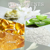 Déodorant en stick naturel à l'aloe vera et aux extraits de plantes, longue durée, anti-transpiration, élimination des odeurs corporelles pour femmes