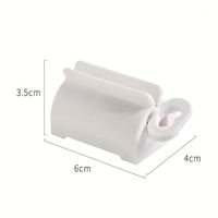Nouveaux accessoires de salle de bain : Distributeur de dentifrice, presse-tube, support roulant pour nettoyant visage. Z0877