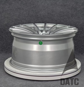 Cerchi in Lega Forgiati DATC da 19-21 Pollici, Multirazza 5x112 5x120 5x130, Finitura Argento Spazzolato per Porsche <span class=keywords><strong>Taycan</strong></span>, Audi E-tron GT, Mercedes EQE - Product Image 4