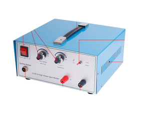 100°C Max. Système de presse à rouleaux électriques à chaud de 4 pouces de largeur, machine à calandre, moteur 1 kW, vitesse variable (air/gaz) - Product Image 1