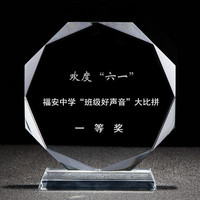 Médailles de récompense en cristal K9 rond à facettes multiples en forme de tournesol pour les employés excellents – Cadeau de trophée en gros