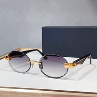 Lunettes de soleil rétro de style designer de haute qualité, protection UV400, adaptées aux hommes et aux femmes, lunettes de conduite tendance pour l'extérieur