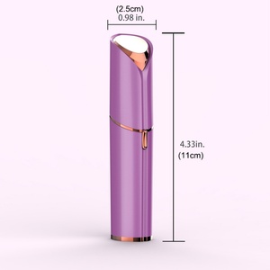 Épilateur avec lumière LED, rasoir électrique rechargeable pour le visage, tondeuse à poils du visage pour femmes - Product Image 2