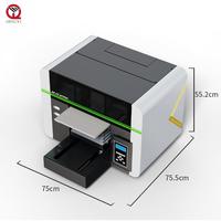 Impresora UV Económica, Máquina de Impresión UV, Impresora Plana con Ciclo de Tinta Blanca, Impresora Plana UV A3